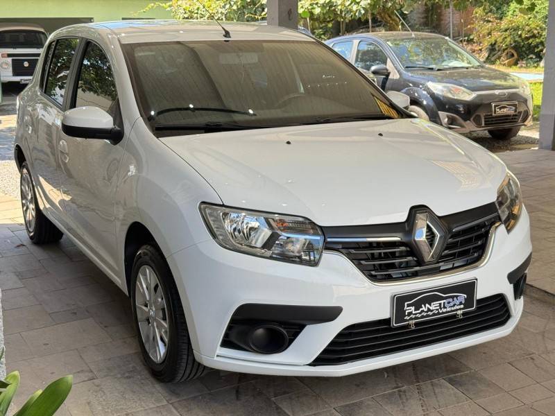 RENAULT - SANDERO - 2019/2020 - Branca - R$ 45.900,00