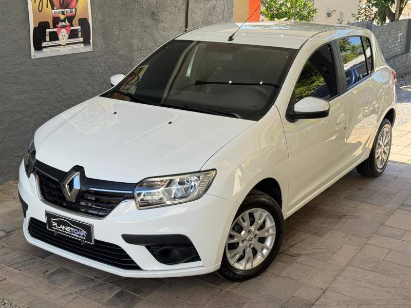 RENAULT - SANDERO - 2019/2020 - Branca - R$ 45.900,00